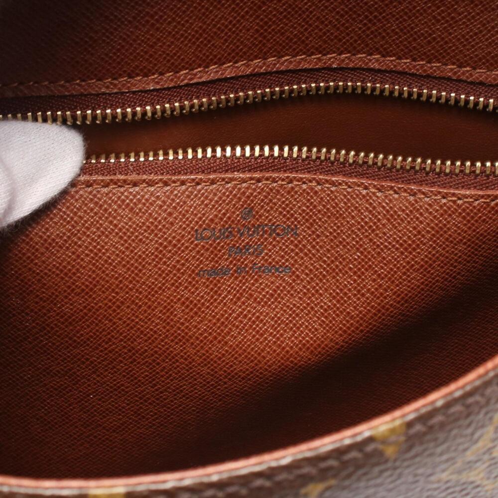 LOUIS VUITTON Brown Monogram Leather Shoulder Bag - Picture 4 of 8
